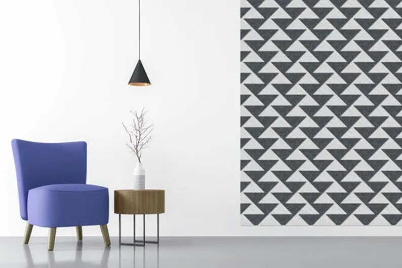 ポリエステル グレー フェルト ジオテキスタイル パネル